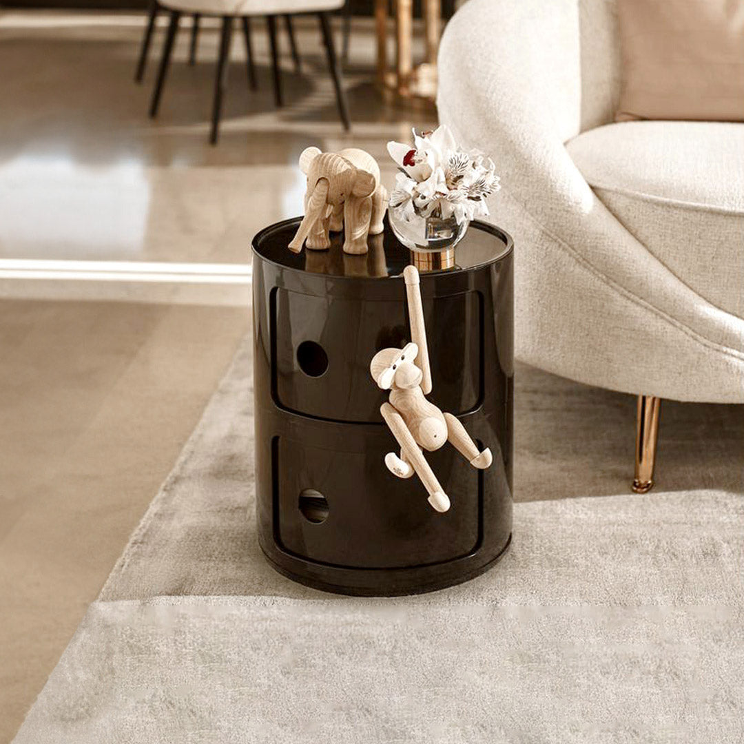 Componibili MAT 2 elementos Negro, Kartell